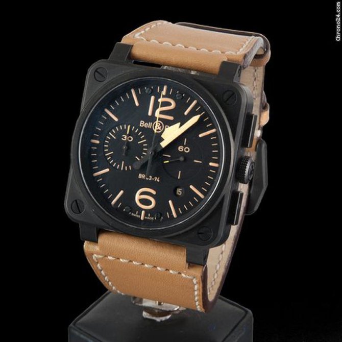 Bell & Ross BR 03-94 Heritage Ceramic Aviation Chronograph 42 mm - фото 4