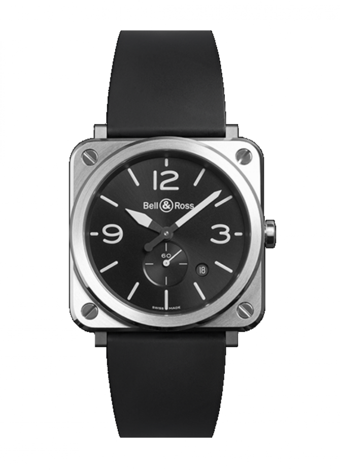 Bell & Ross BR S Steel Aviation Quartz