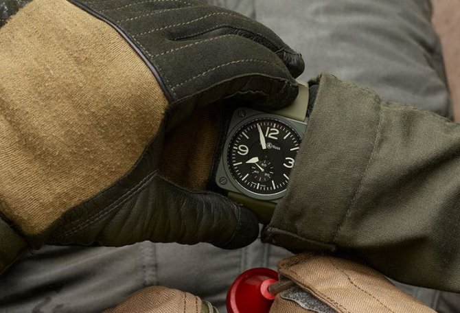 Bell & Ross BR S Military Ceramic Aviation Quartz - фото 2