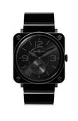 Bell & Ross Aviation BR S Black Ceramic Phantom Quartz