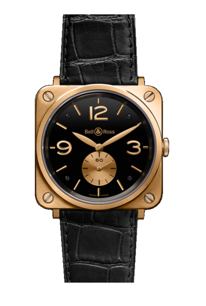 Bell & Ross BR S Rose Gold Aviation Mecanique