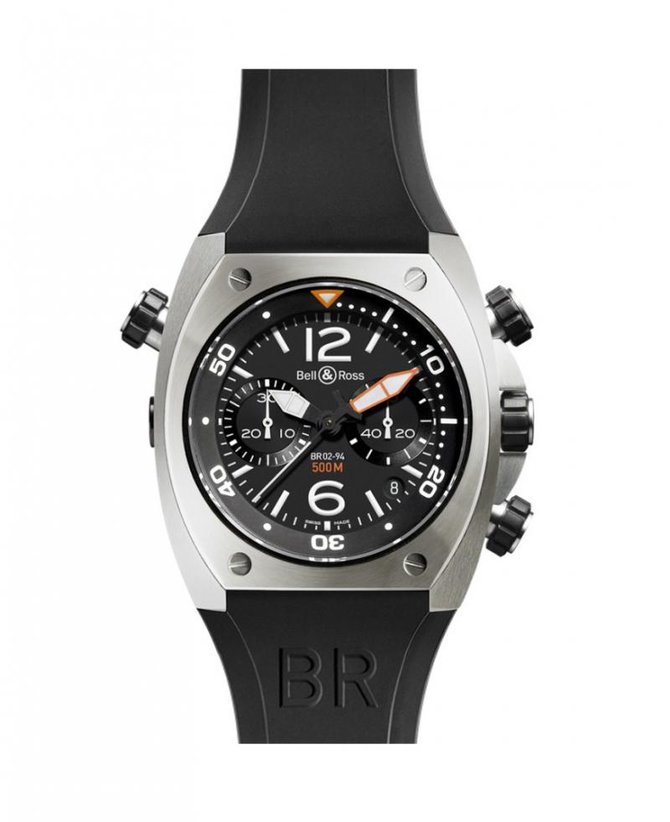 Bell & Ross BR 02-94 Steel Marine Chronographe - фото 1