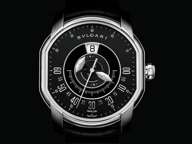 Bvlgari Papillon Heure Sautante White Gold Daniel Roth 45 mm - фото 3