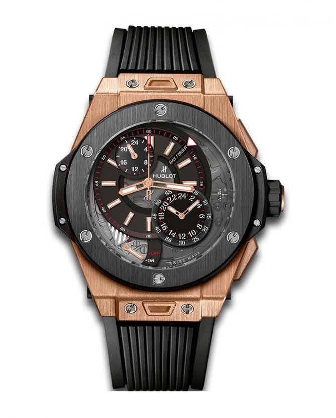 Hublot 403.OM.0123.RX Big Bang Unico Alarm Repeater King Gold Ceramic