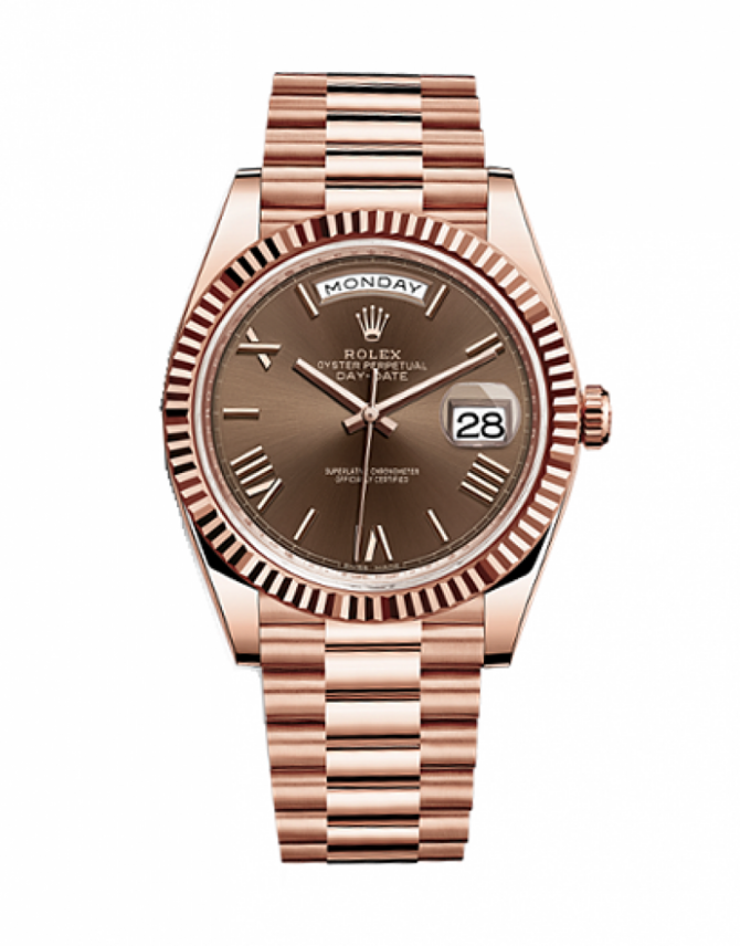 Rolex 228235-0002 Day-Date 40 mm Everose Gold 