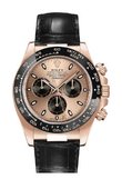 Rolex Daytona 116515LN Pink and Black Index Cosmograph Daytona 40mm Everose Gold