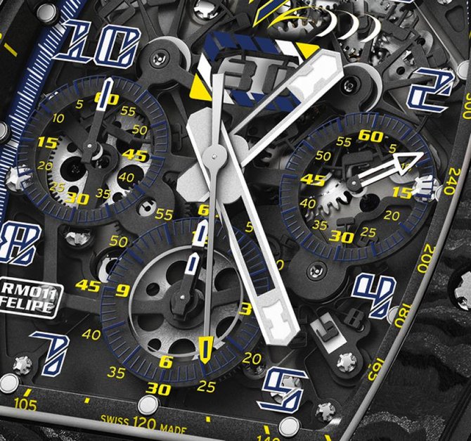 Richard Mille RM 011 Felipe Massa RM 50 mm - фото 5