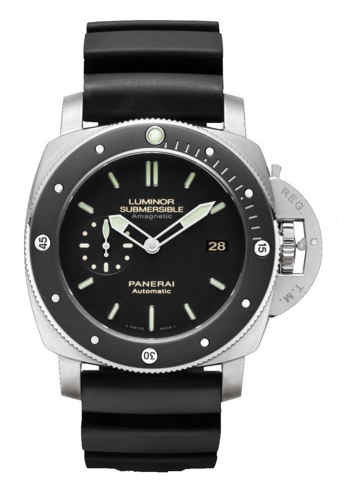 Officine Panerai PAM00389 Luminor 1950 Submersible Amagnetic 3 Days Automatic Titanio - фото 1