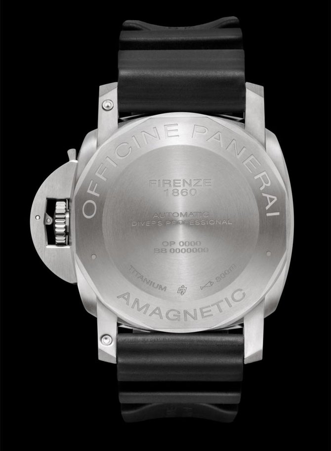Officine Panerai PAM00389 Luminor 1950 Submersible Amagnetic 3 Days Automatic Titanio - фото 5