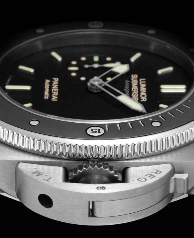 Officine Panerai PAM00389 Luminor 1950 Submersible Amagnetic 3 Days Automatic Titanio - фото 2