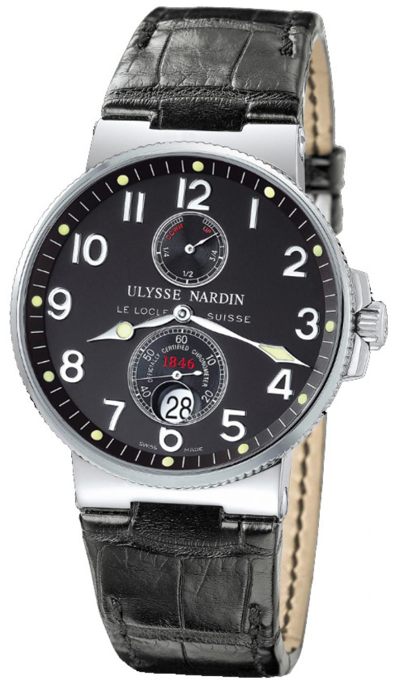 263-66/62 Ulysse Nardin Steel Maxi Marine Chronometer 41mm