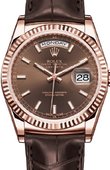 Rolex Day-Date 118135-chocolate Everose Gold