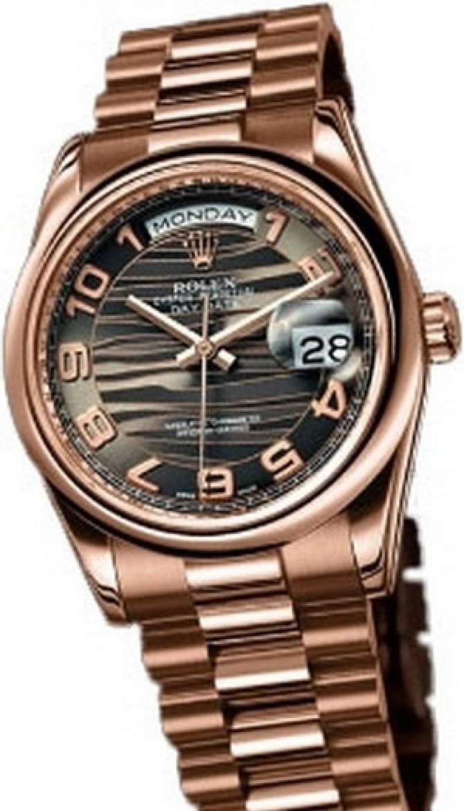 Rolex 118205 bronze Day-Date Everose Gold