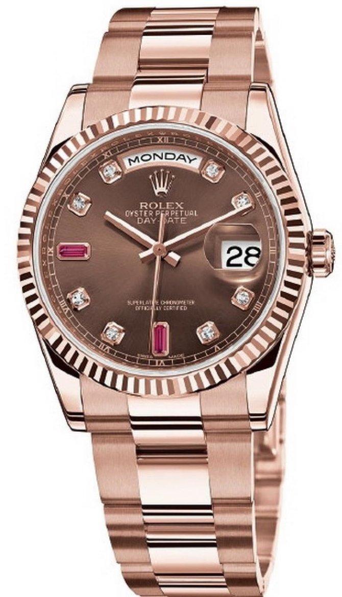 Rolex 118235 Day-Date Everose Gold