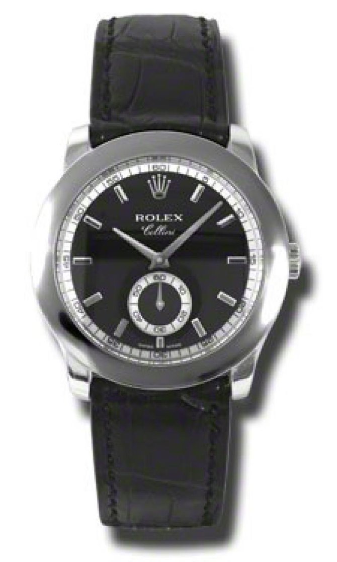 Rolex 5241.6 bk Cellini Cellinium Platinum