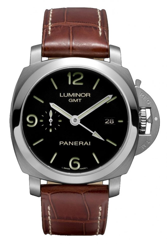 Officine Panerai PAM00320 Luminor 1950 3 Days GMT Automatic - фото 1