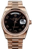 Rolex Day-Date 118235 bkap Everose Gold