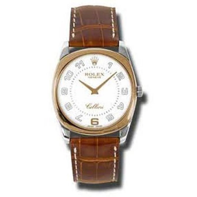Rolex 4233.9 bicwa Cellini Danaos White & Rose Gold