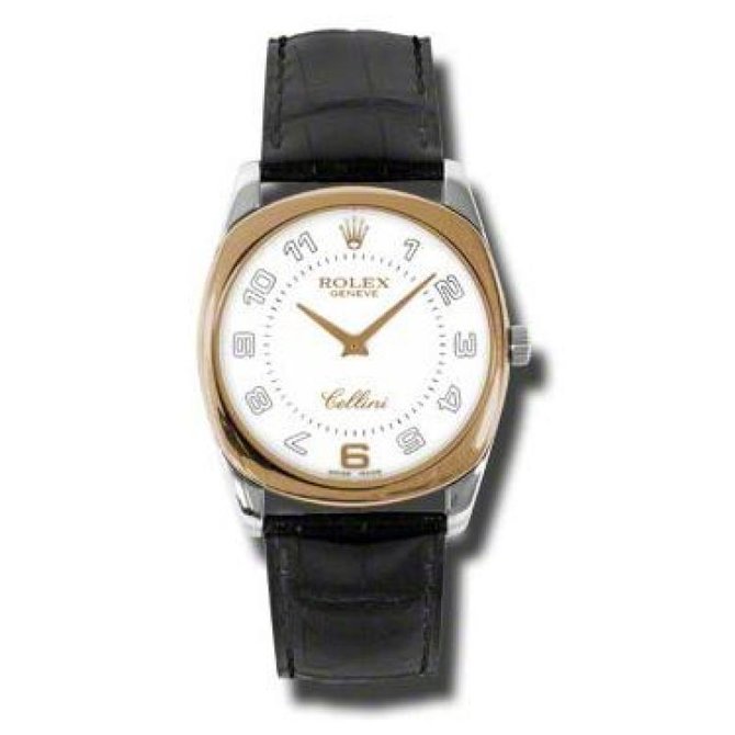 Rolex 4233.9 bicwabk Cellini Danaos White & Rose Gold