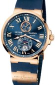 Ulysse Nardin Часы Ulysse Nardin Maxi Marine Chronometer 43mm 266-67-3/43 Rose Gold