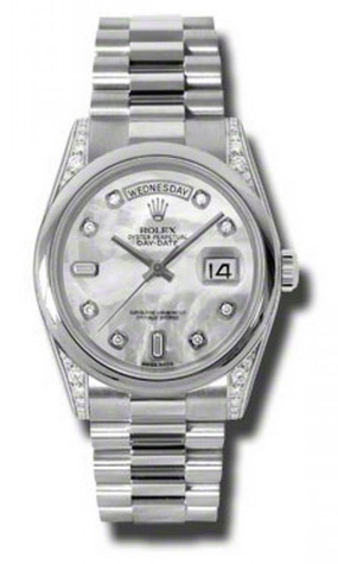 Rolex 118296 mdp Day-Date Platinum
