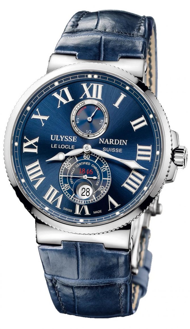 Ulysse Nardin 263-67/43 Maxi Marine Chronometer 43mm Steel