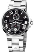 Ulysse Nardin Часы Ulysse Nardin Maxi Marine Chronometer 43mm 263-67-7/42 Steel Bracelete