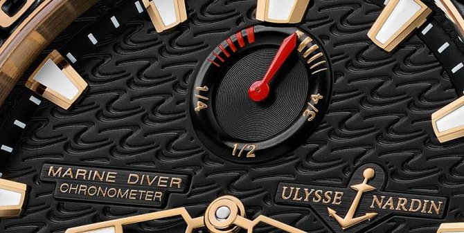 Ulysse Nardin 266-33-8C/922 Maxi Marine Diver Rose Gold Ceramic - фото 3