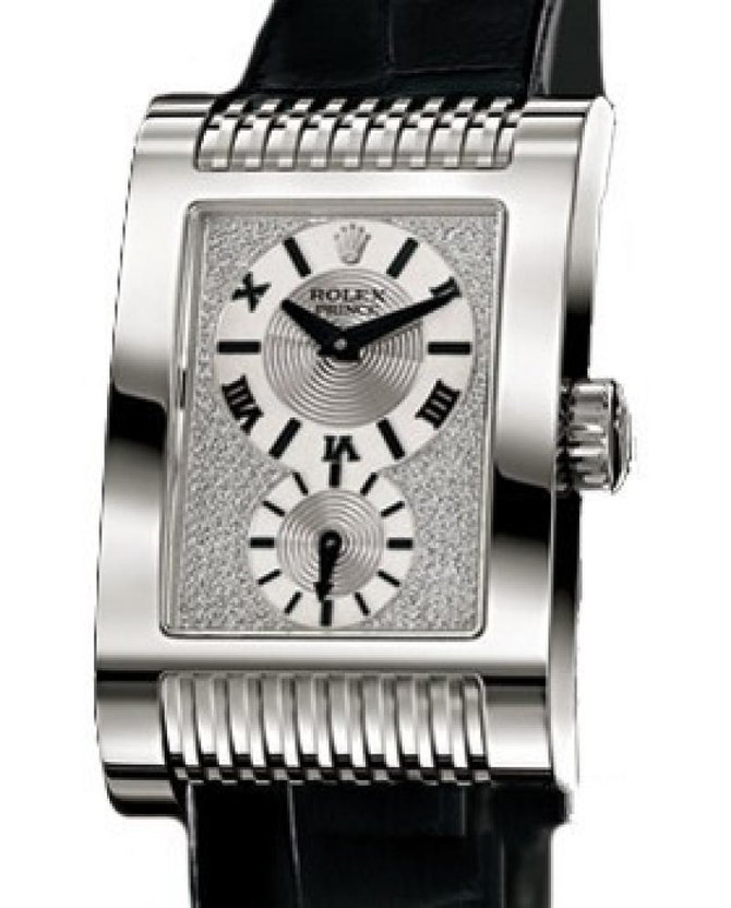 Rolex 5441.9 diamonds Cellini Prince White Gold - фото 2