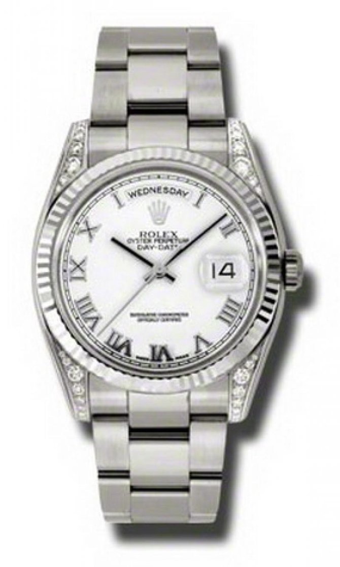 Rolex 118339 wro Day-Date White Gold