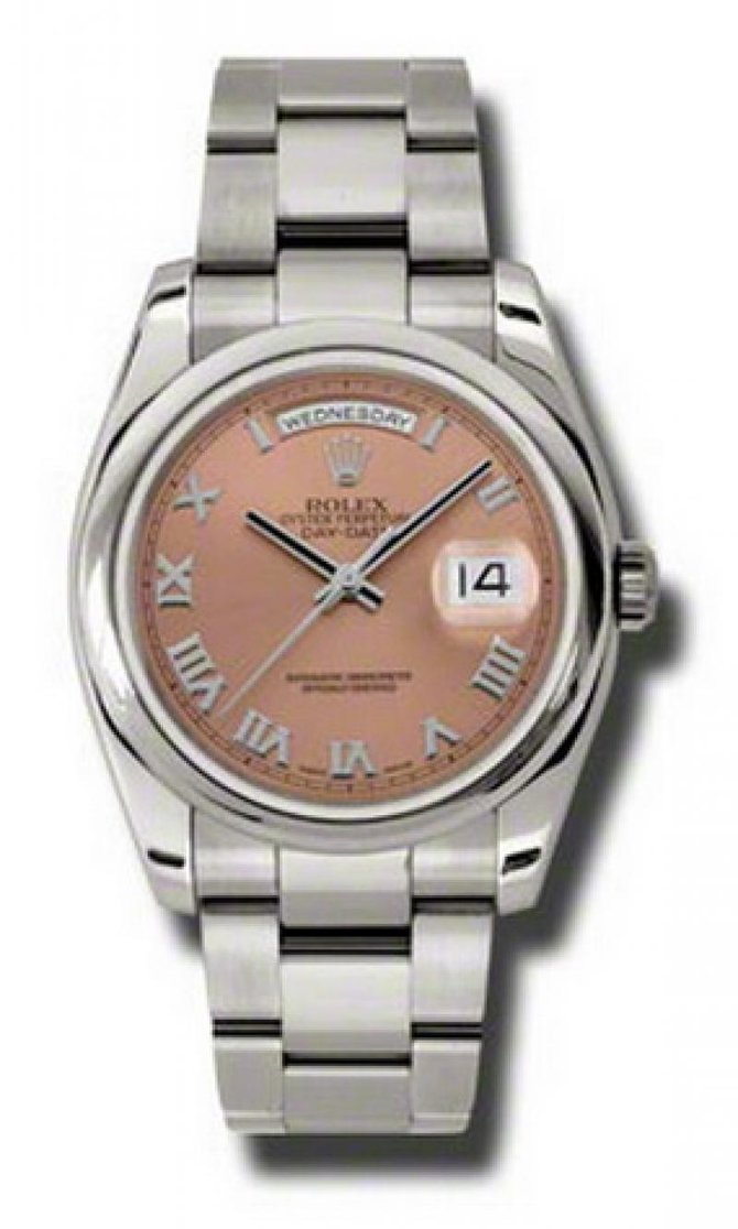 Rolex 118209 cro Day-Date White Gold