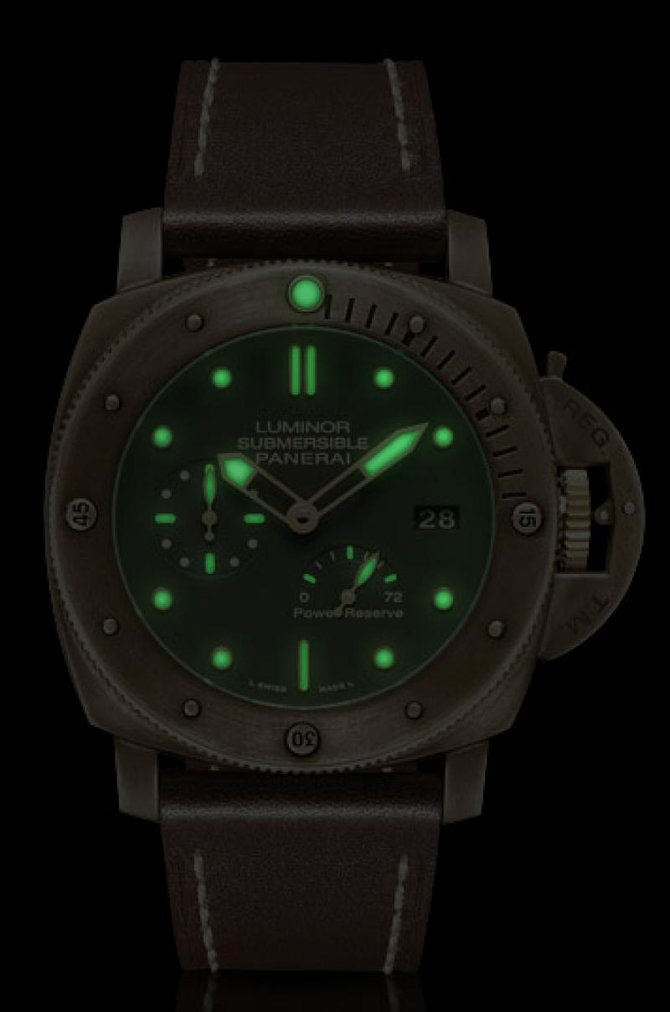 Officine Panerai PAM00507 Special Editions Luminor Submersible 1950 3 Days Power Reserve Automatic Bronzo Limited Edition 1000 - фото 3