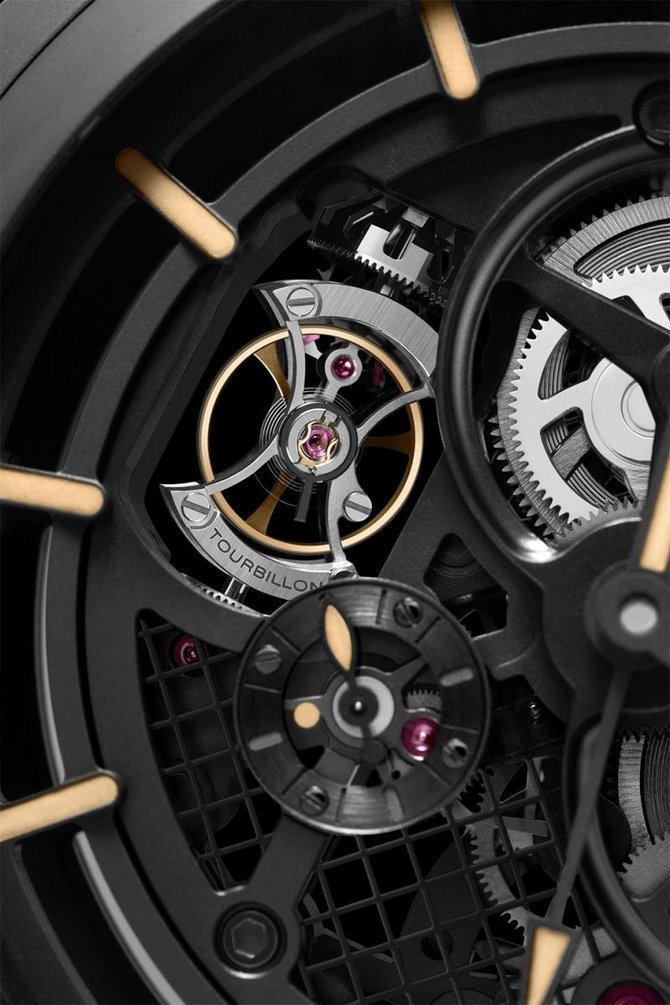 Officine Panerai PAM00446 Special Editions Pocket Watch Tourbillon GMT Ceramica Limited Edition 50 - фото 4