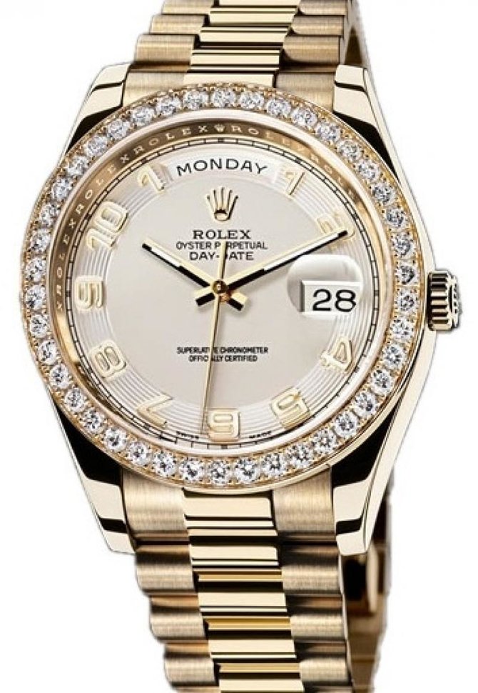 Rolex 218348 icap Day-Date Yellow Gold