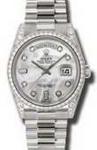 Rolex Day-Date 118389 mdp White Gold