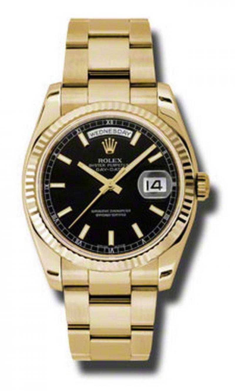 118238 bkso Rolex Yellow Gold Day-Date