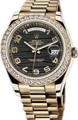 Rolex Day-Date 218348 bkwap Yellow Gold