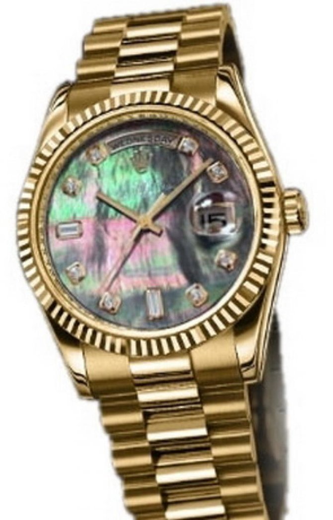 Rolex 118238 dkmdp Day-Date Yellow Gold - фото 2