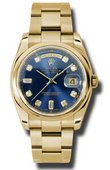 Rolex Day-Date 118208 bdo Yellow Gold