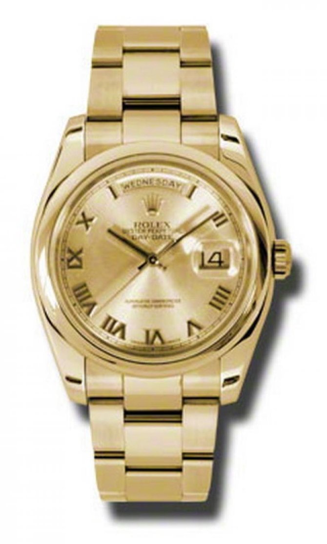 Rolex 118208 chro Day-Date Yellow Gold