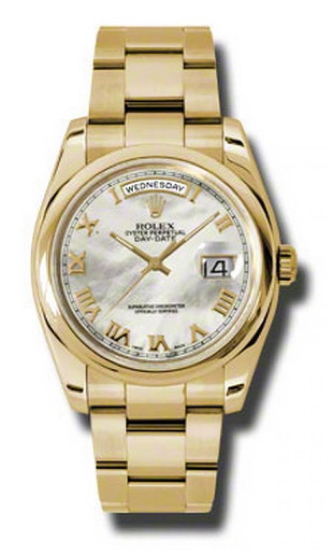Rolex 118208 mro Day-Date Yellow Gold - фото 1