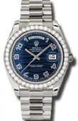 Rolex Day-Date 218349 blwap White Gold