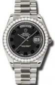 Rolex Day-Date 218349 bkcap White Gold