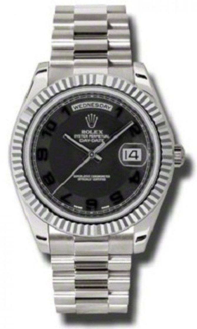 Rolex 218239 bkcap Day-Date White Gold - фото 1