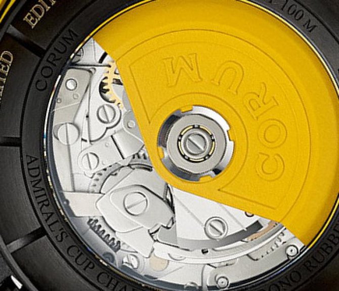 Corum Challenger 44 Chrono Rubber Yellow Admirals Cup Challenger Chrono Rubber 44 - фото 2
