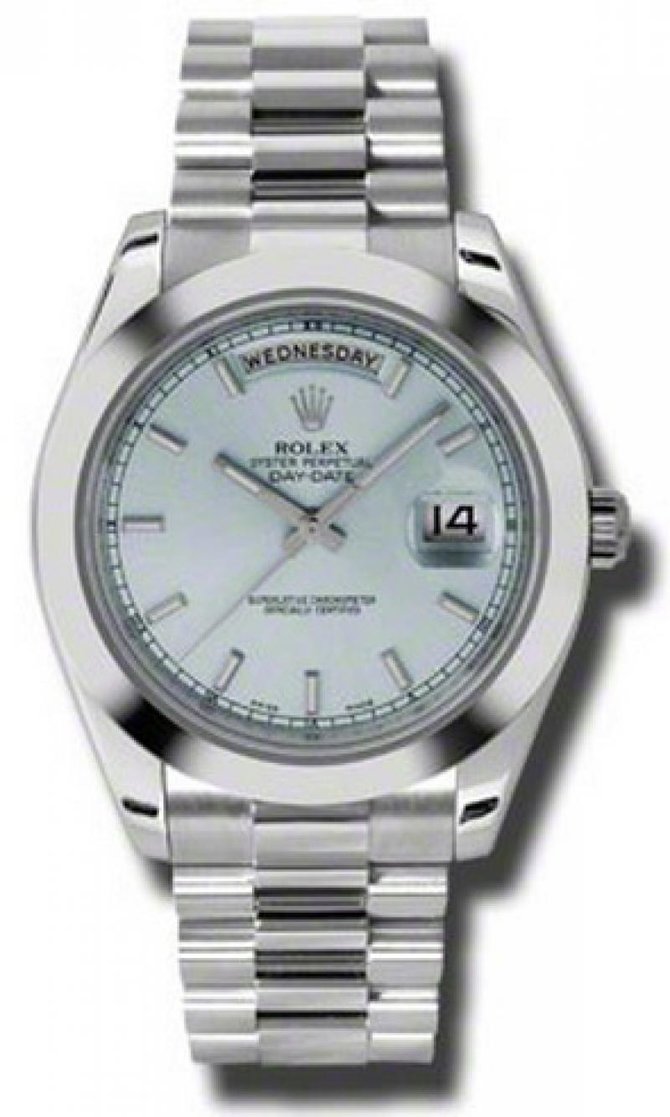 Rolex 218206 iblip Day-Date Platinum - фото 1