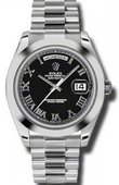 Rolex Day-Date 218206 bkrp Platinum