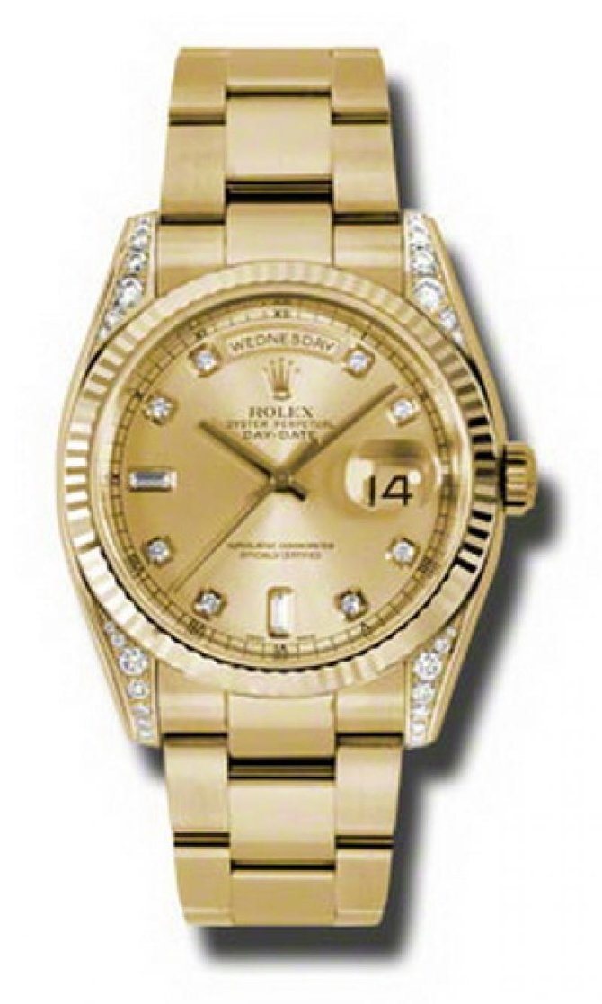 Rolex 118338 chdo Day-Date Yellow Gold - фото 1