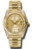 Rolex Day-Date 118338 chdp Yellow Gold