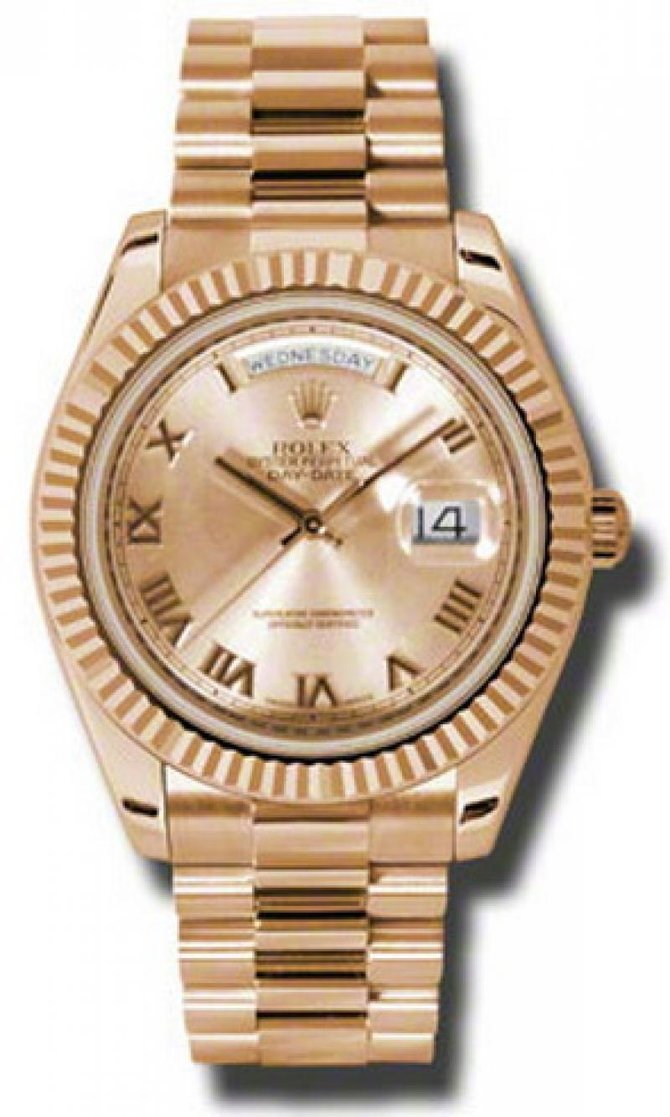 Rolex 218235 chrp Day-Date Everose Gold - фото 1
